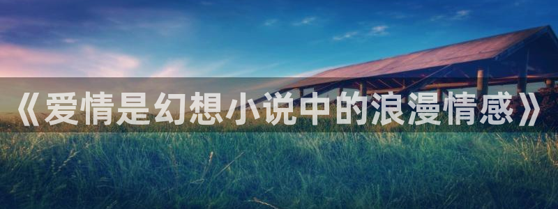 羞羞漫画登录网站：《爱情是幻想小说中的浪漫情感》